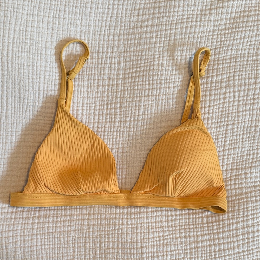 Vitamin A Yellow Bikini Top